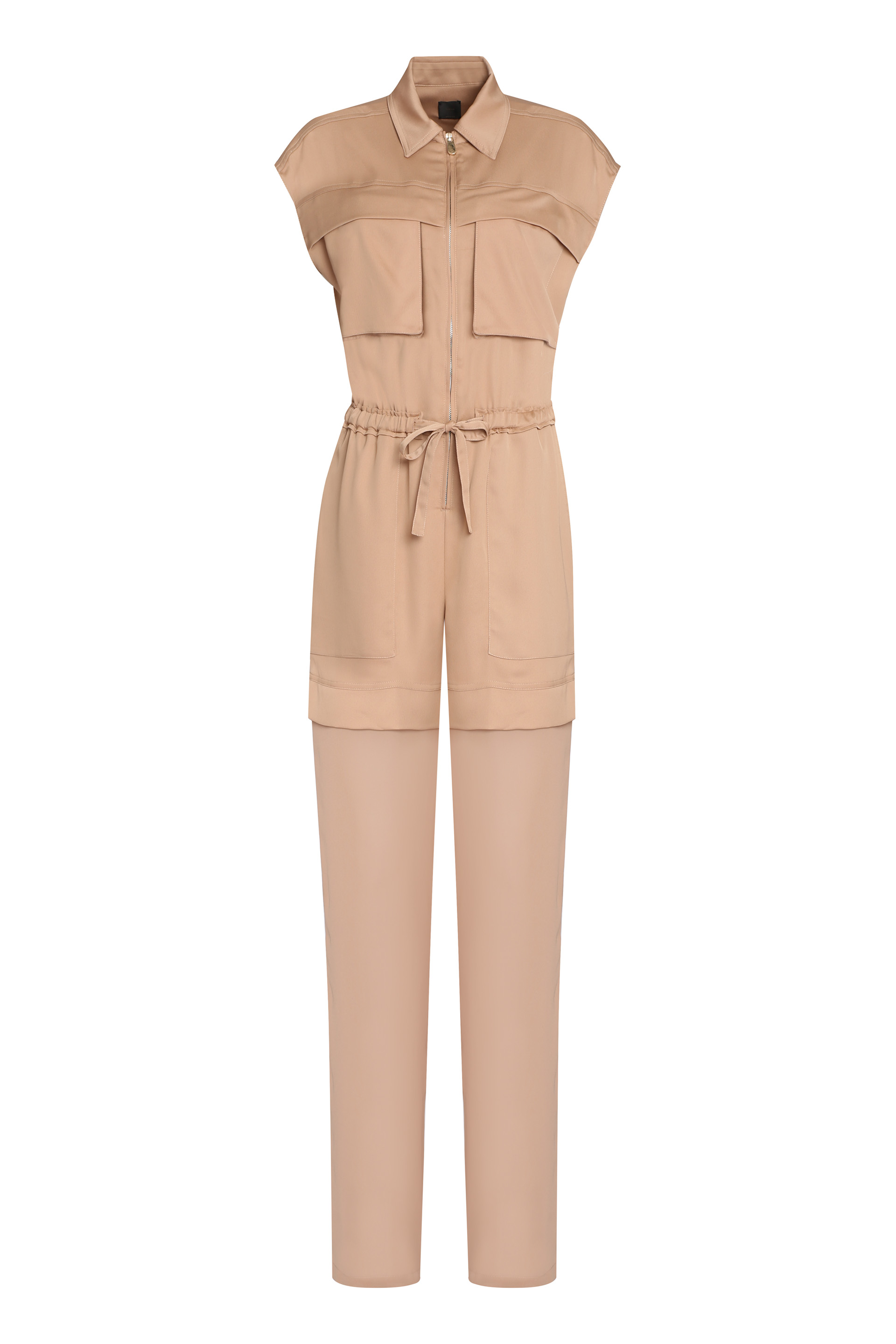 Utility Crepe Jumpsuit