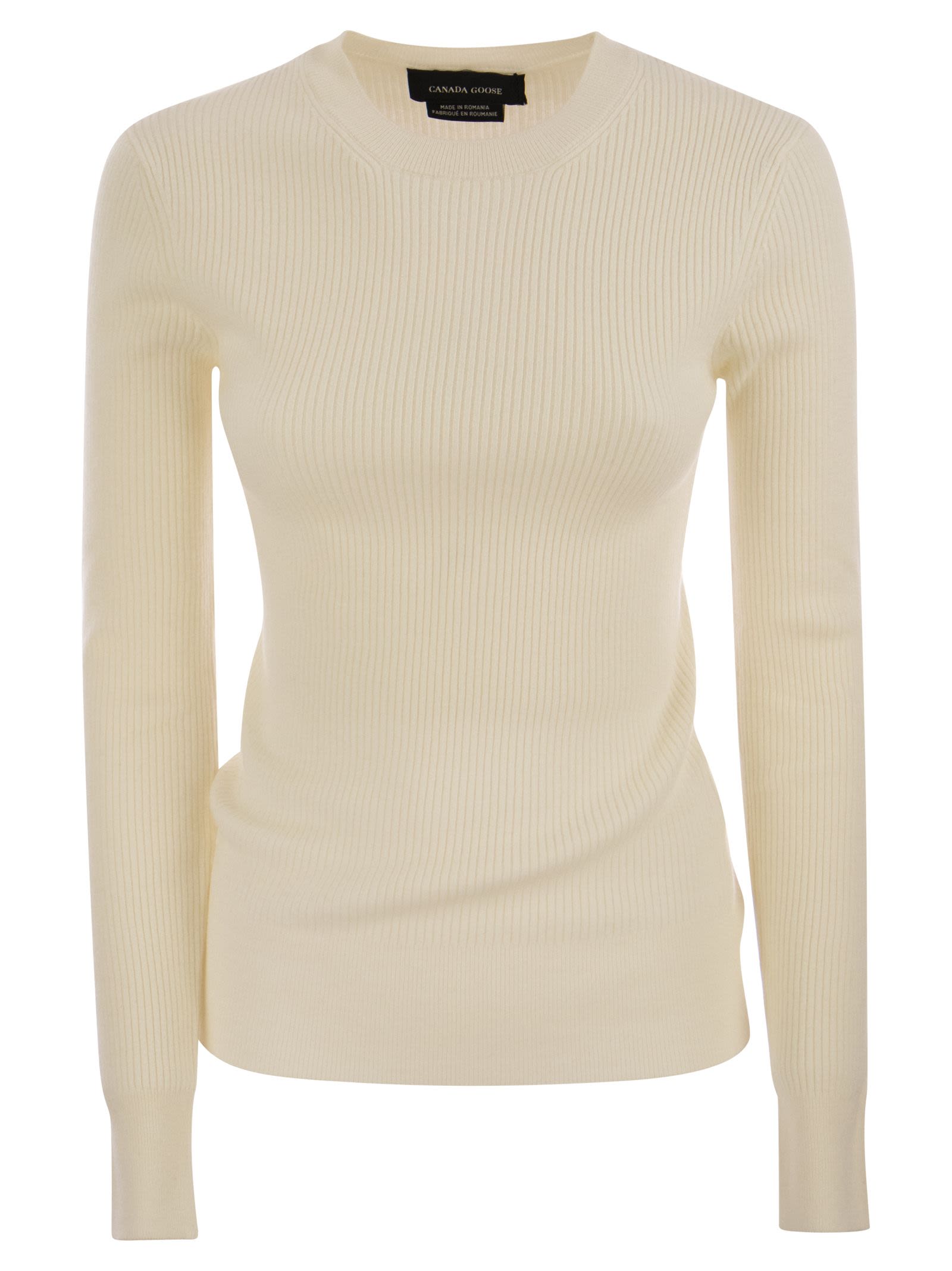 Crew-neck Jumper In Wool