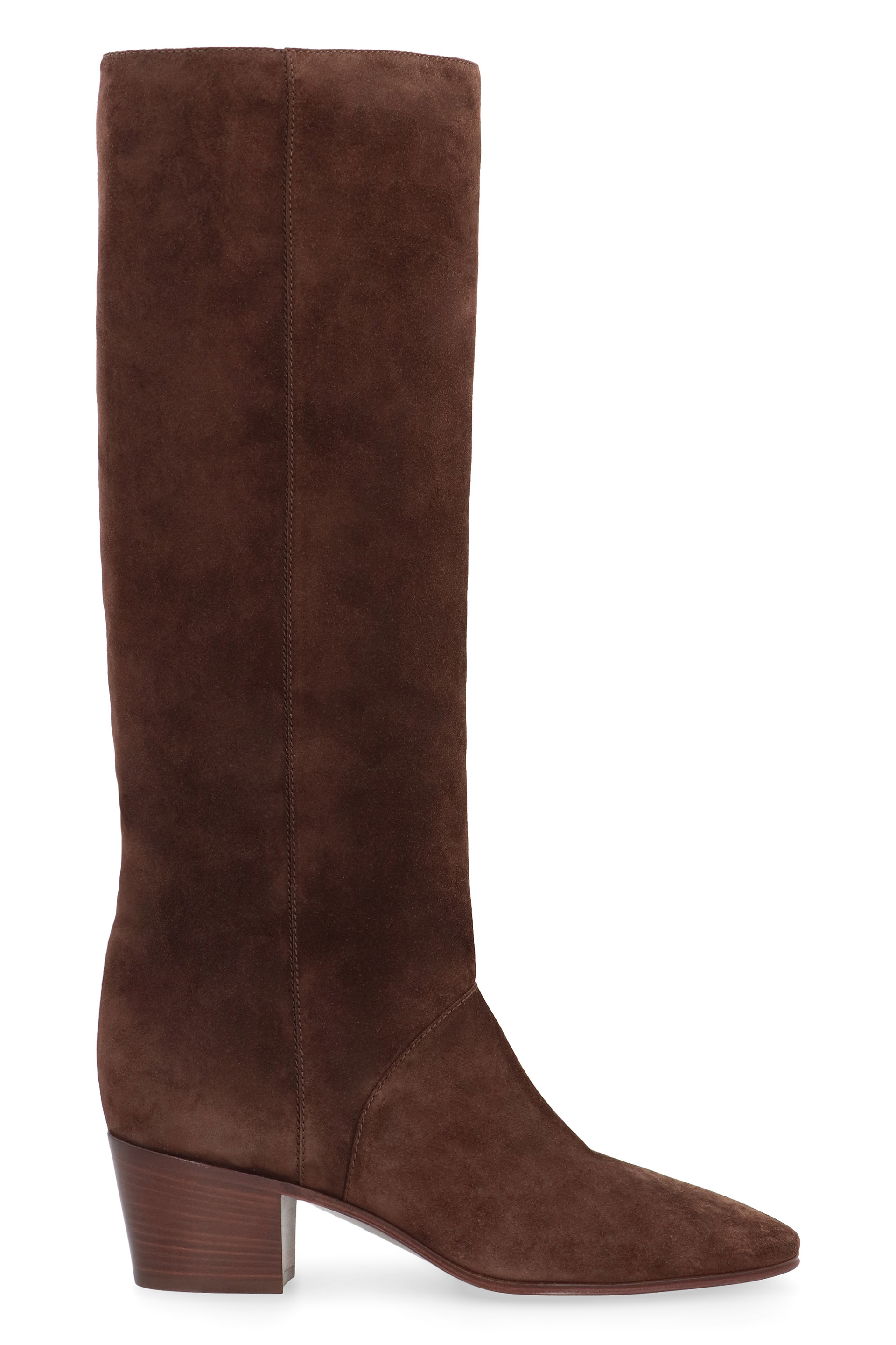 Nomad Suede Knee High Boots