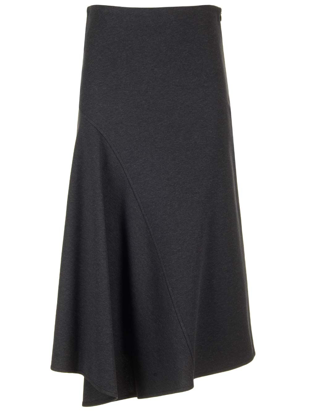 asymmetric Midi Skirt