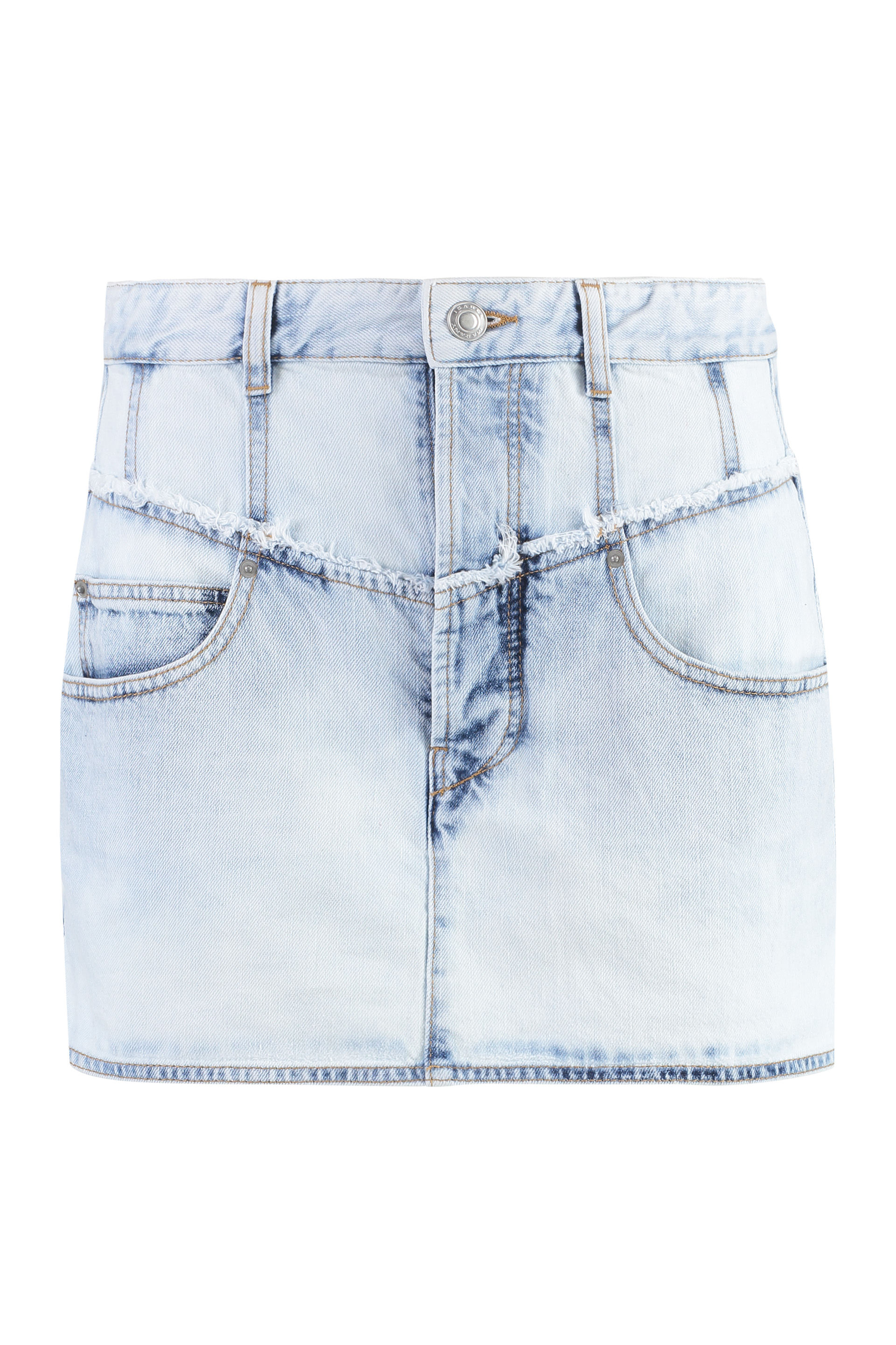 Narsjis Denim Mini Skirt