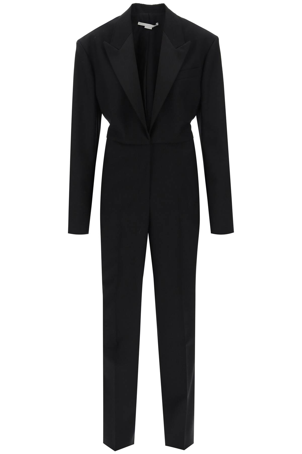 Wool Tuxedo Jumpsuit