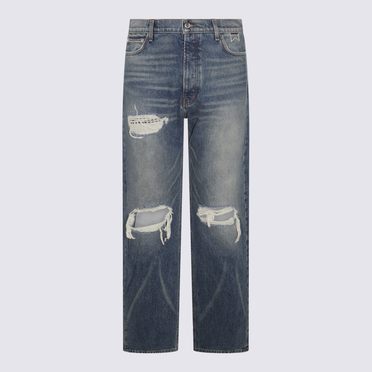 Indigo Denim Used Jeans