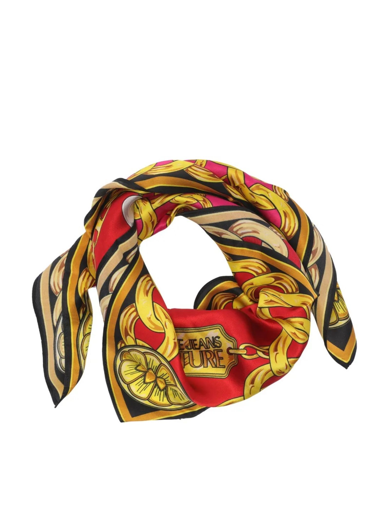 Logo-print Silk Scarf