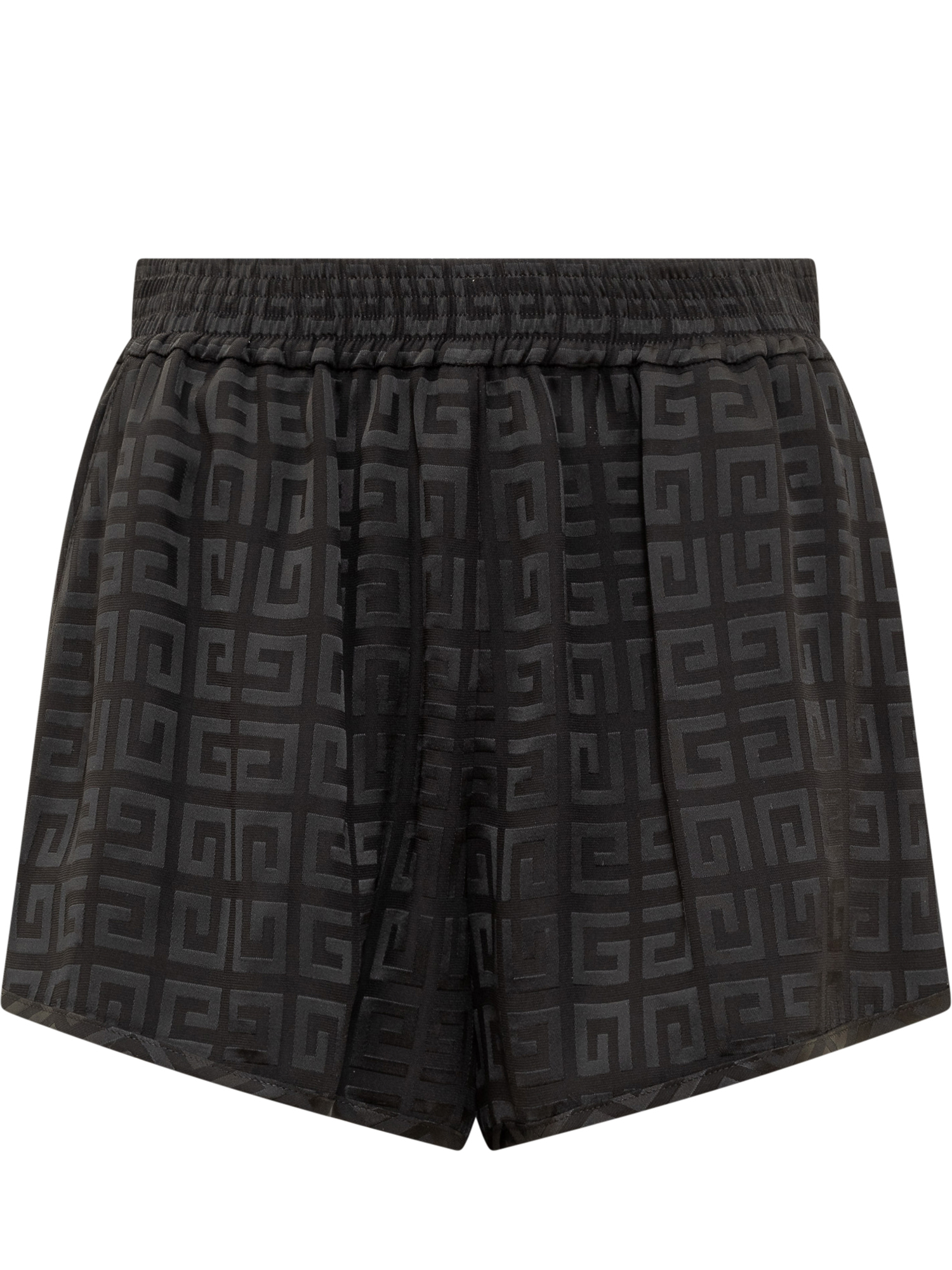 Shorts With Zip In 4g Jacquard