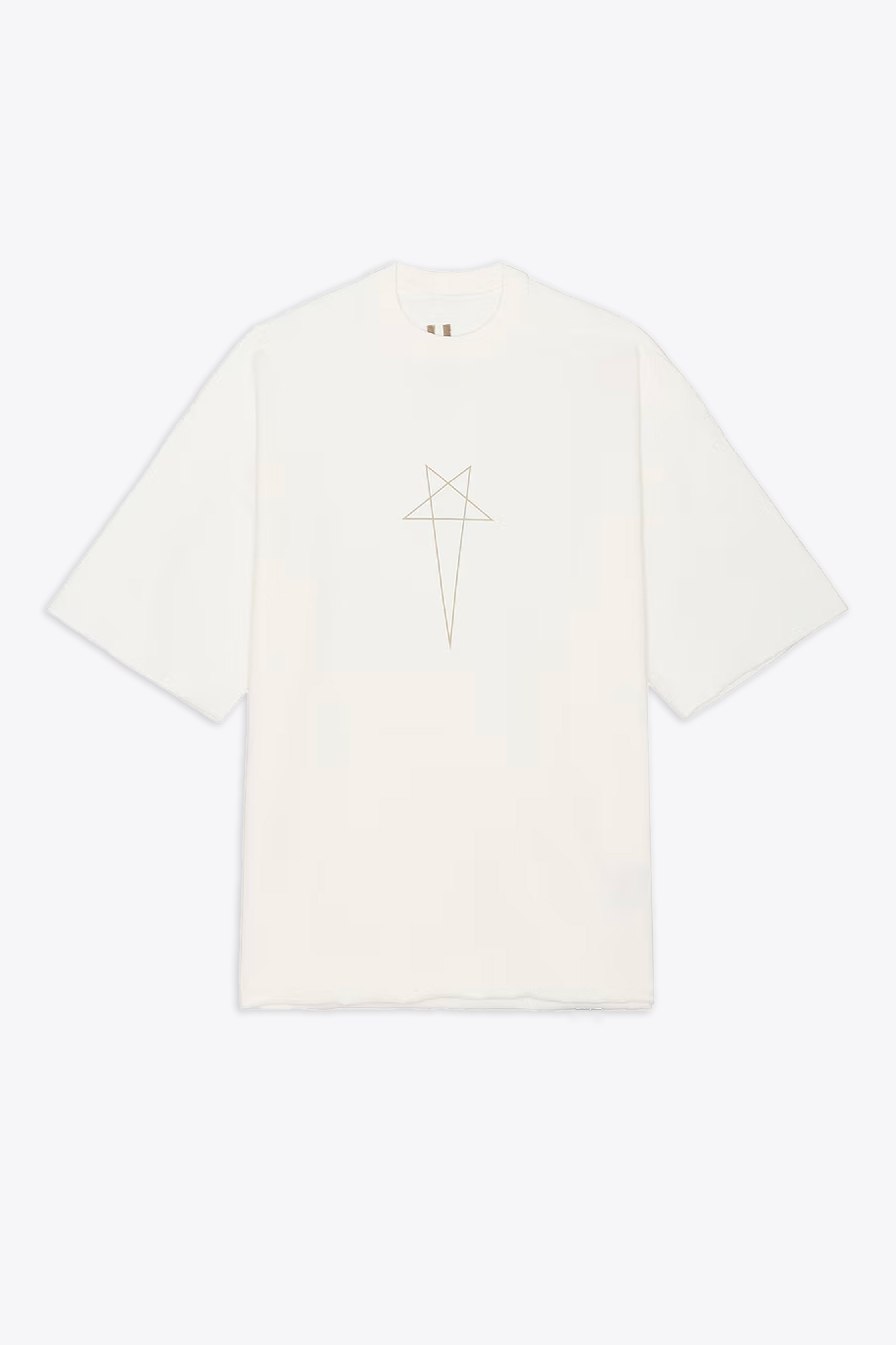 T-shirt In Felpa - Tommy T Off white cotton sweatshirt with short sleeves - Tommy T