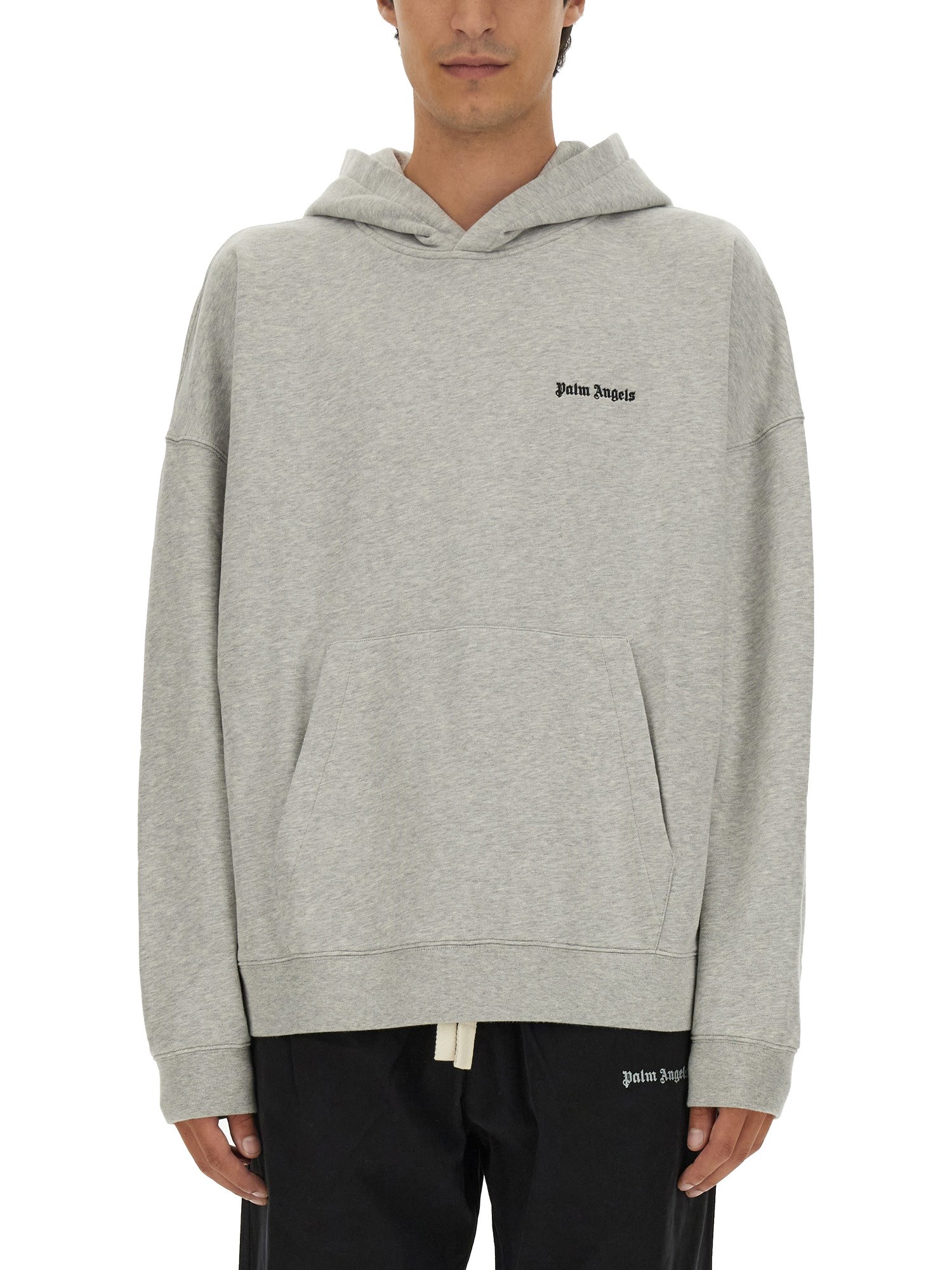 Embroidered Logo Hoodie