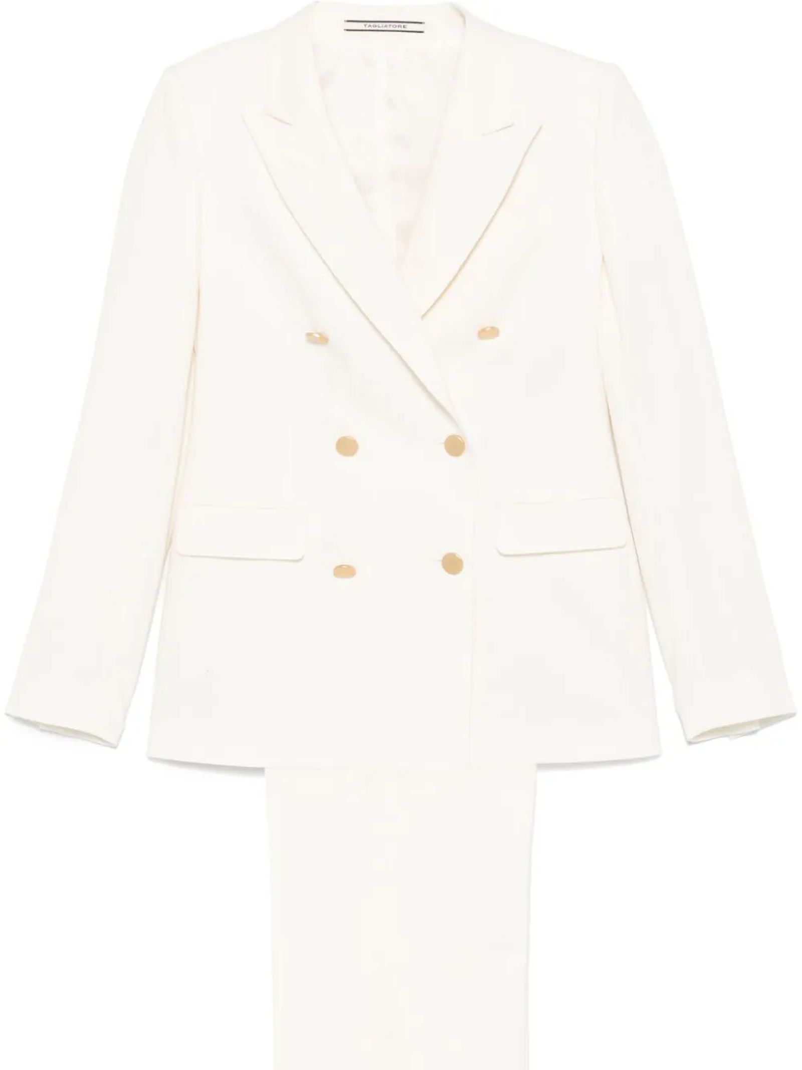 Tagliatore 0205 White Parigi Suit