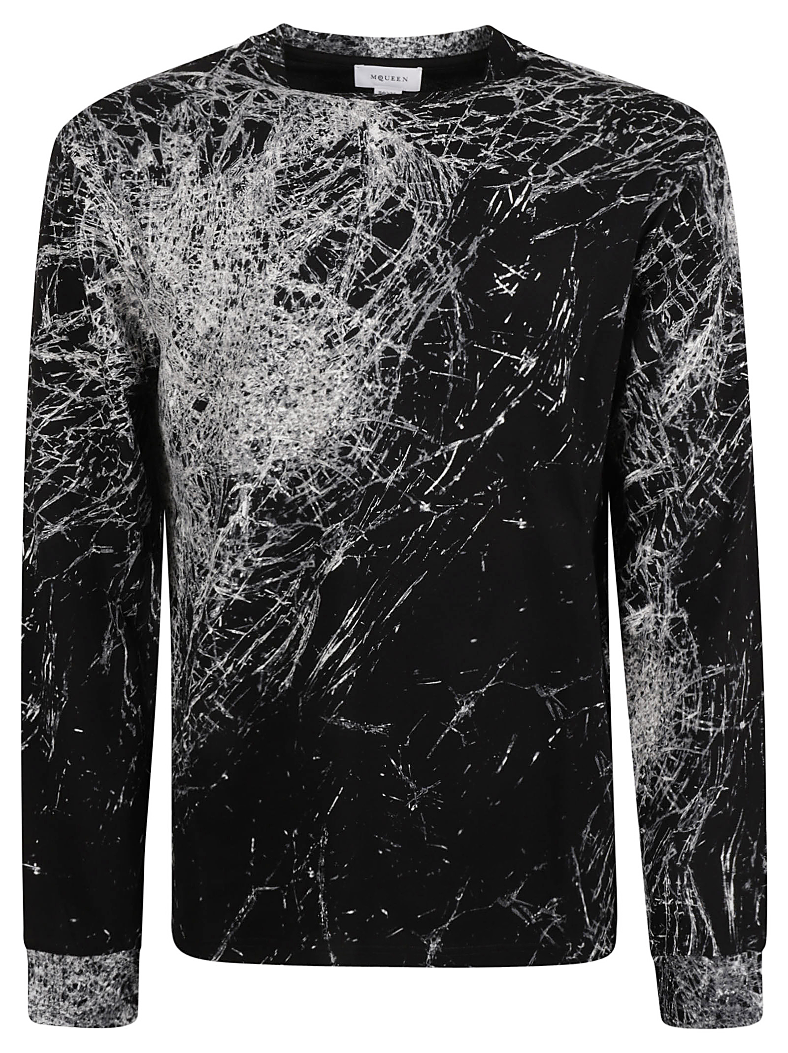 Smashed Glass Long-sleeved T-shirt