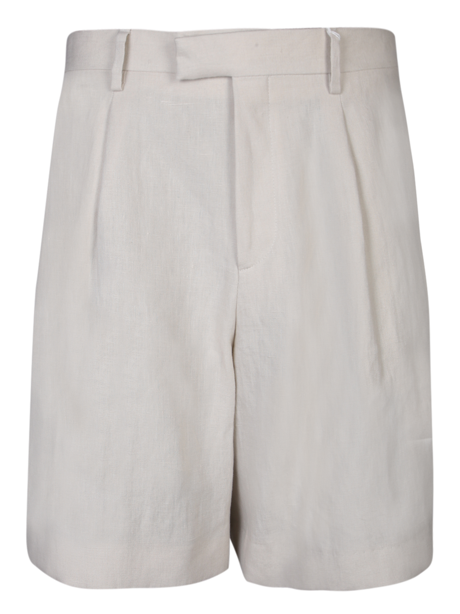 Aramise Beige Bermuda Shorts