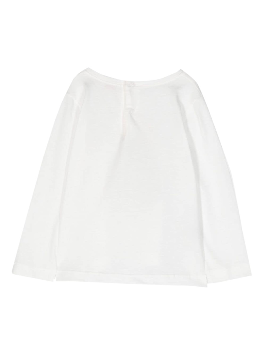 Il Gufo ml Print T-shirt In White