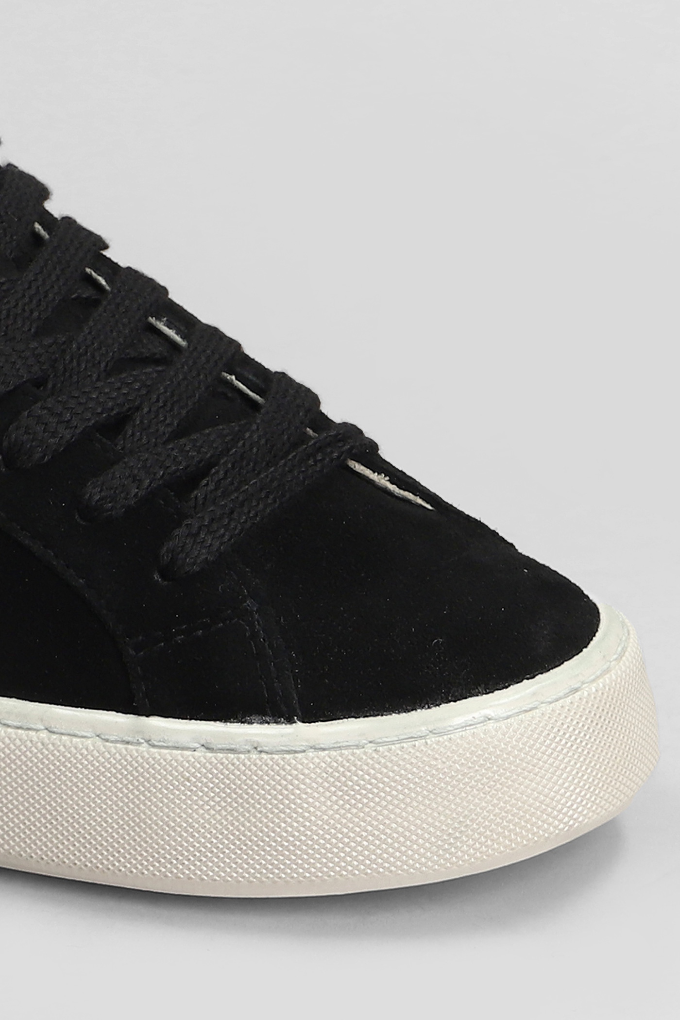 Shop Date Hill Low Sneakers In Black Suede