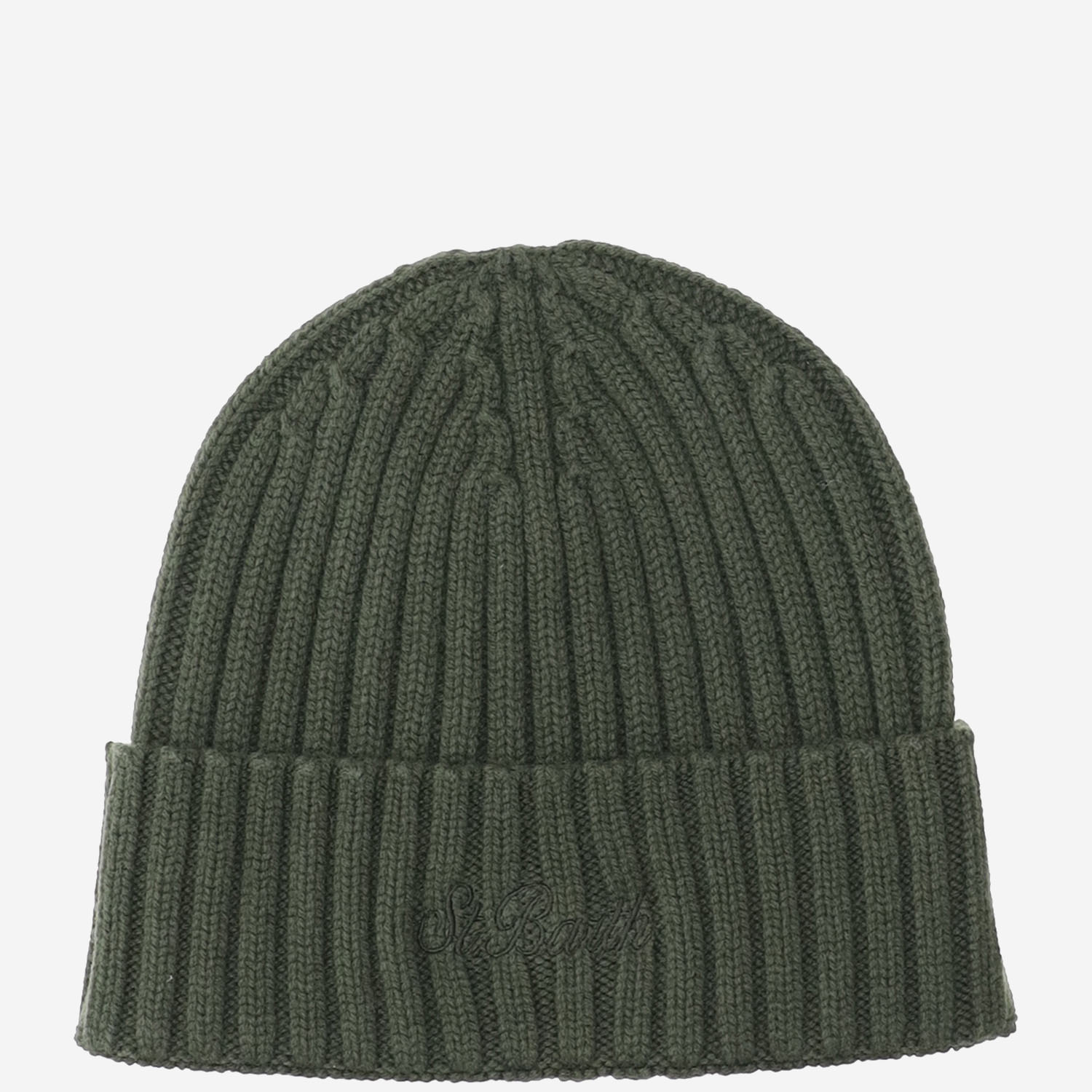 Wool Blend Beanie With Logo