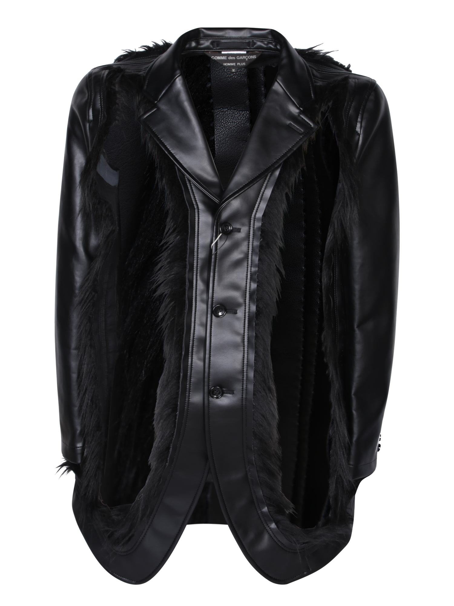 Cut-out Black Jacket