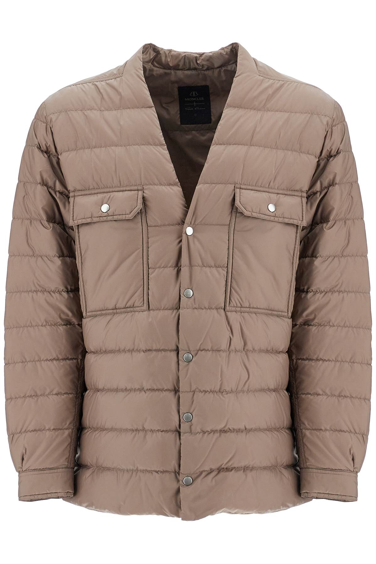 Moncler Genius Quilted Boxy In Brown