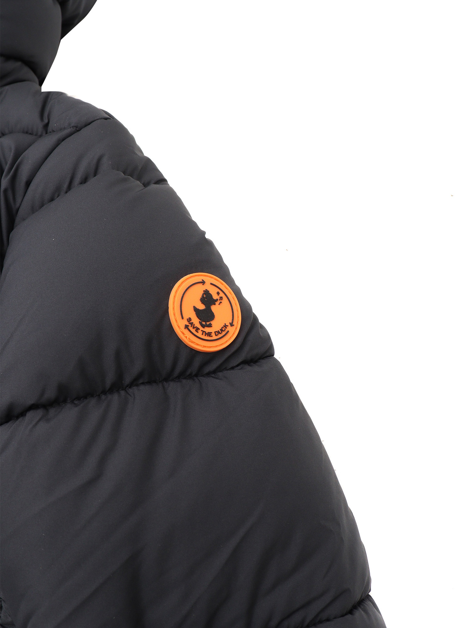 Save The Duck Foster Hooded Jacket In Blue
