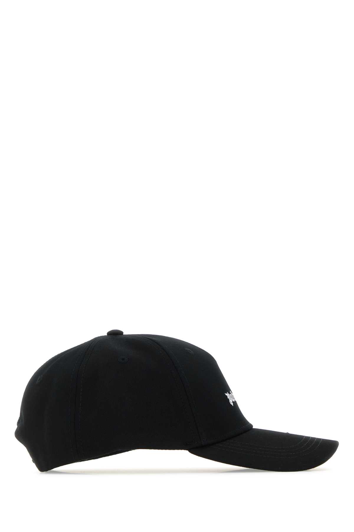 Black Cotton Baseball Cap