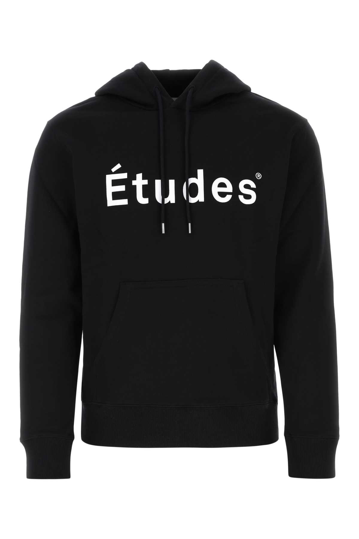 Études Black Cotton Sweatshirt