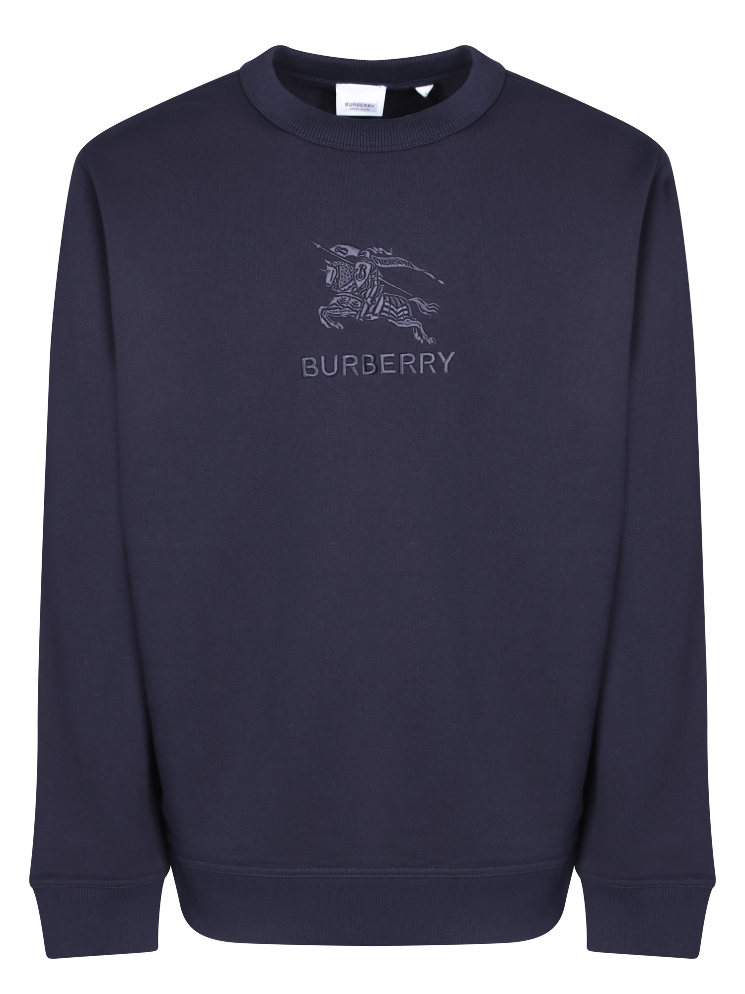 Midnight Blue Cotton Sweatshirt