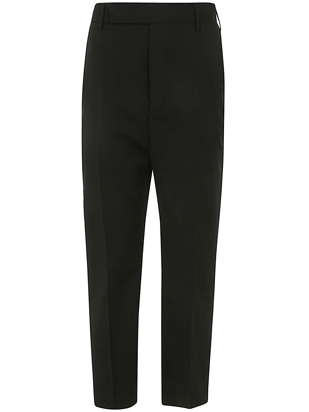 Straight-leg Cropped Tailored Pants