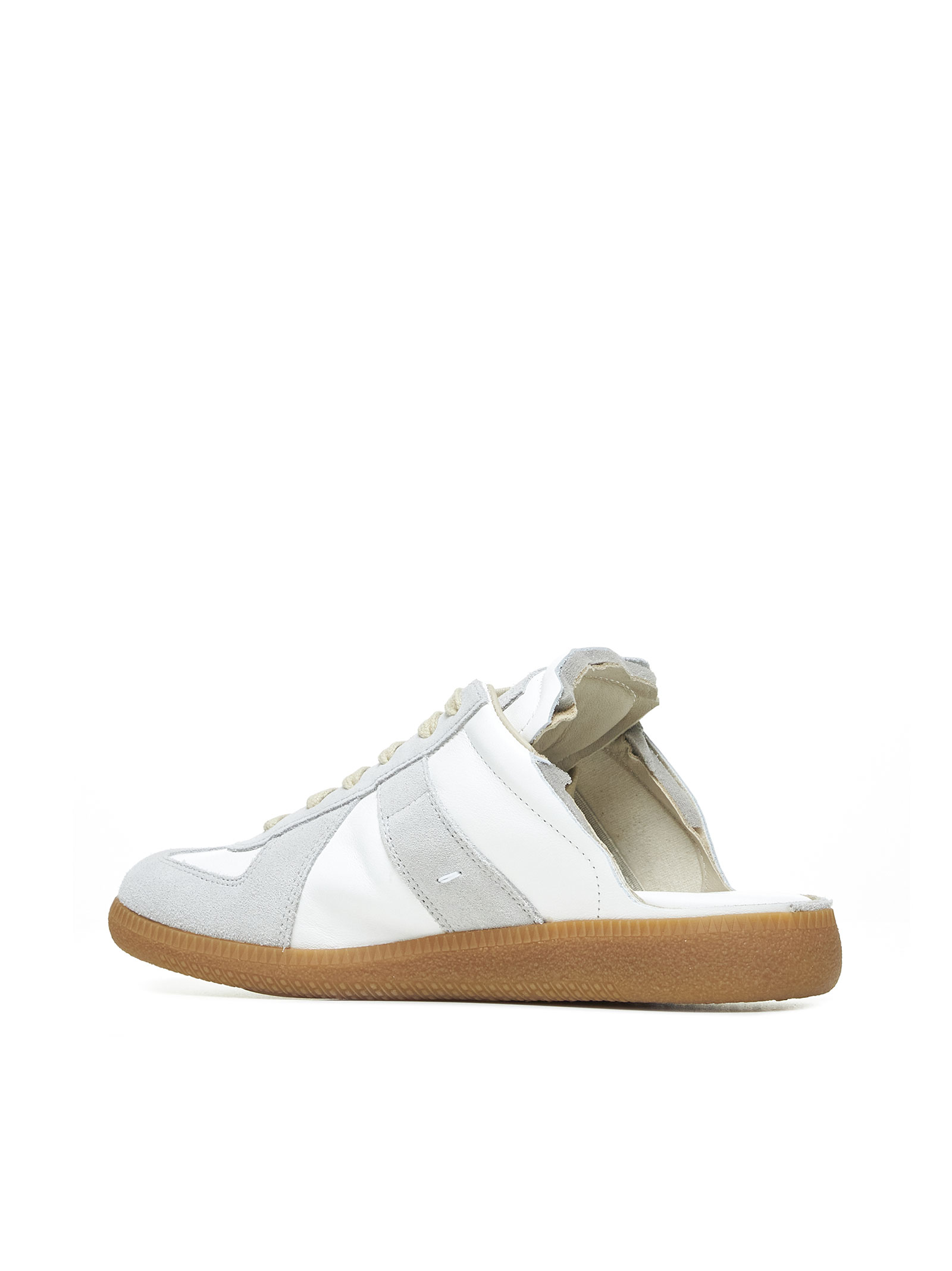 Shop Maison Margiela Sneakers In Dirty White