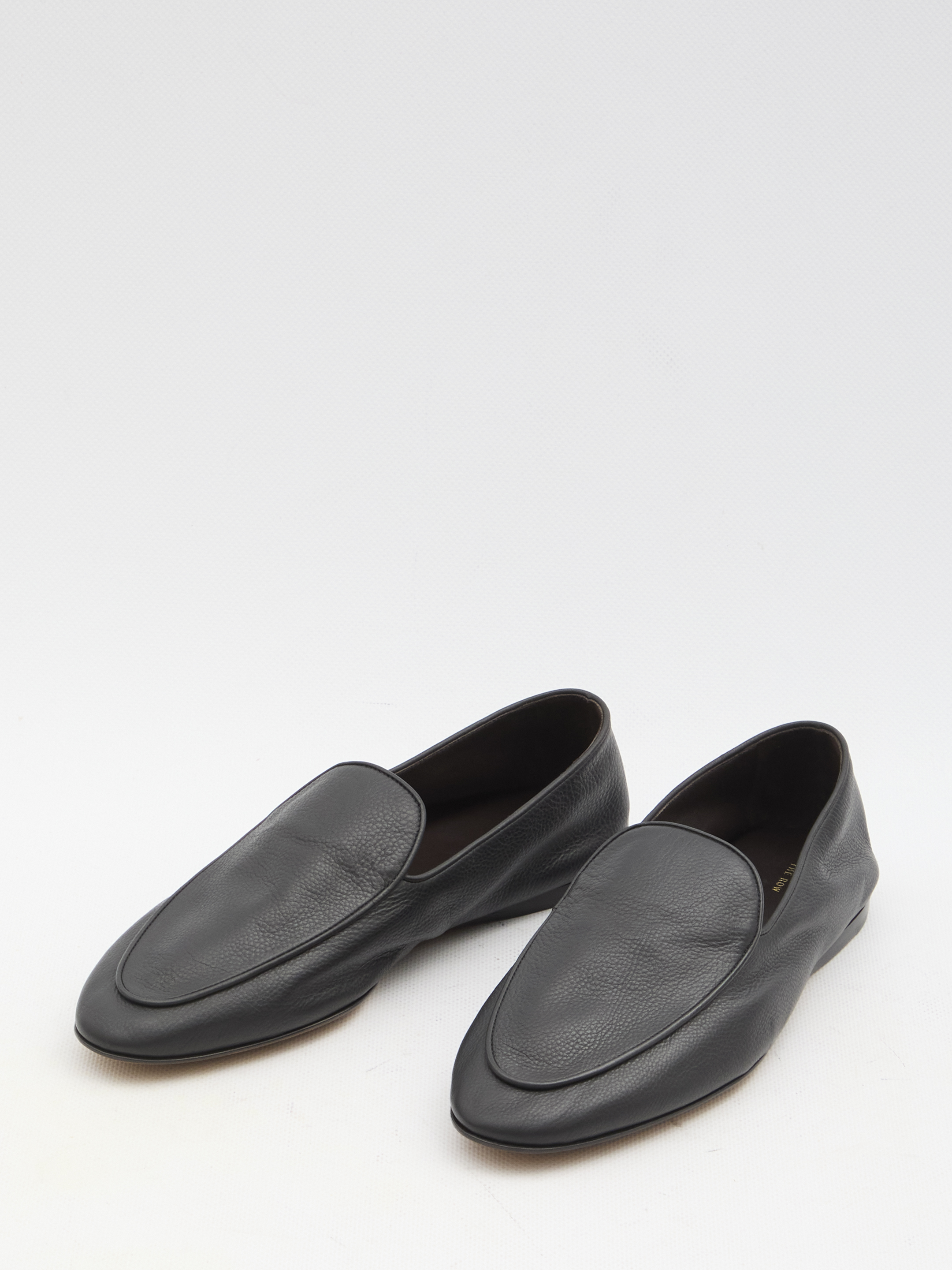 Shop The Row Awar Flat Loafers In Black