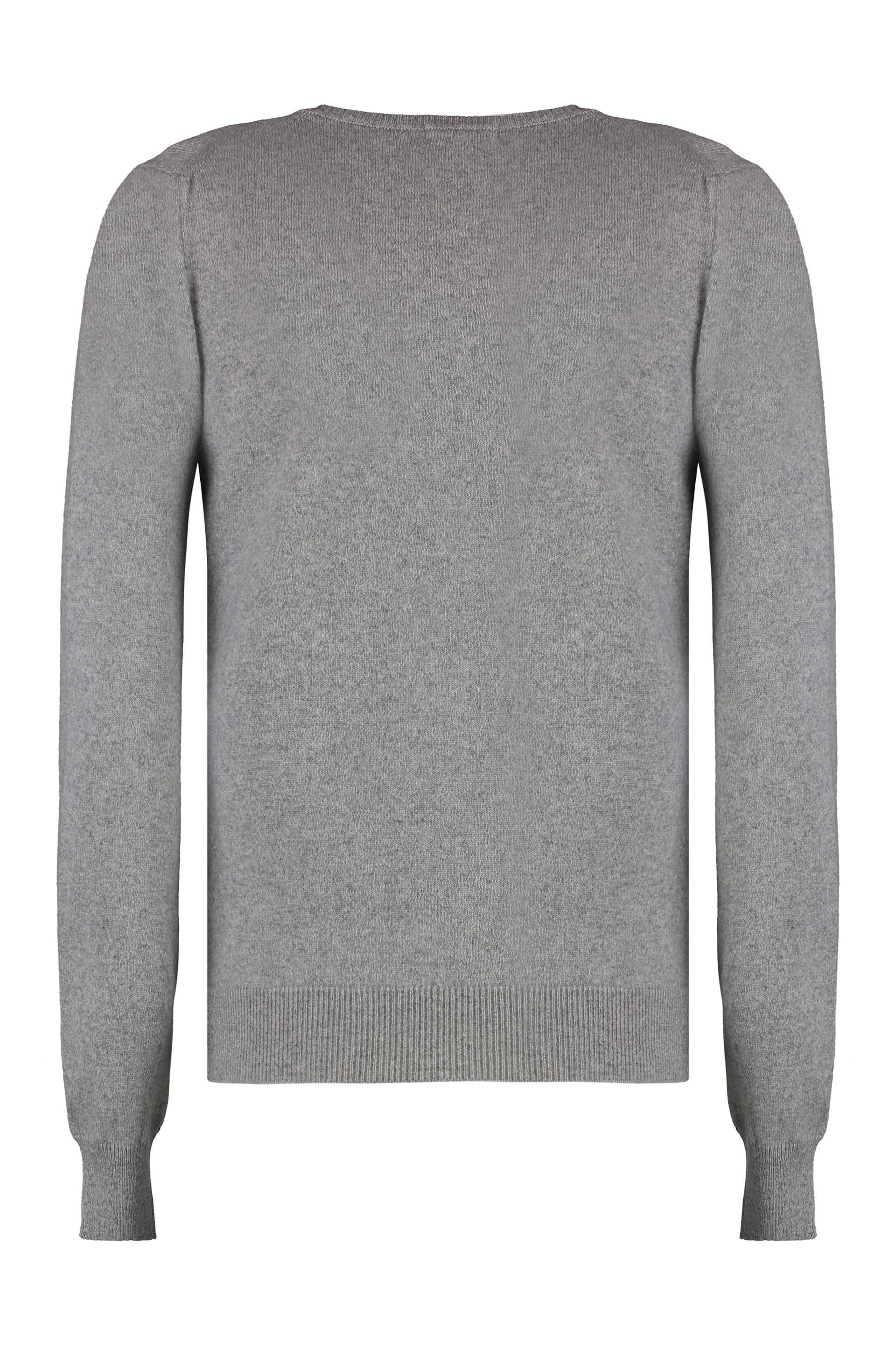 Shop Malo Wool And Cashmere Sweater In Grey