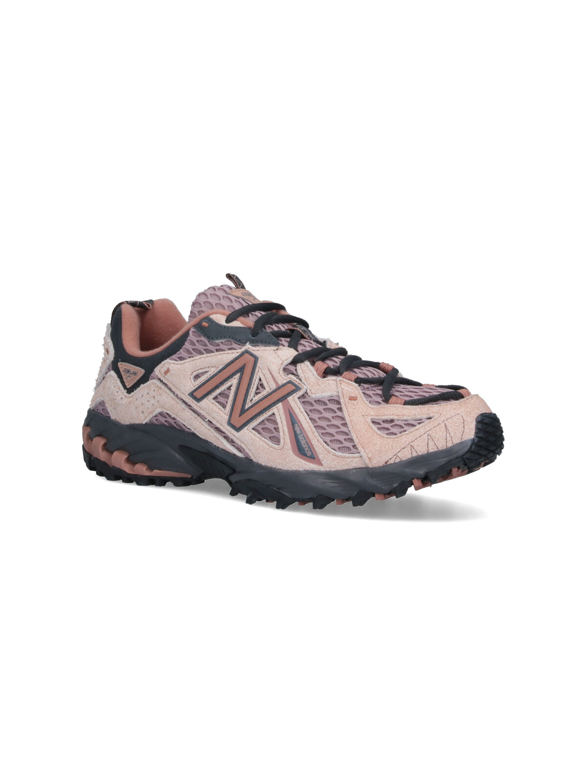 New Balance Low Top Sneakers With Mesh Upper And Rubber Sole In Taupe