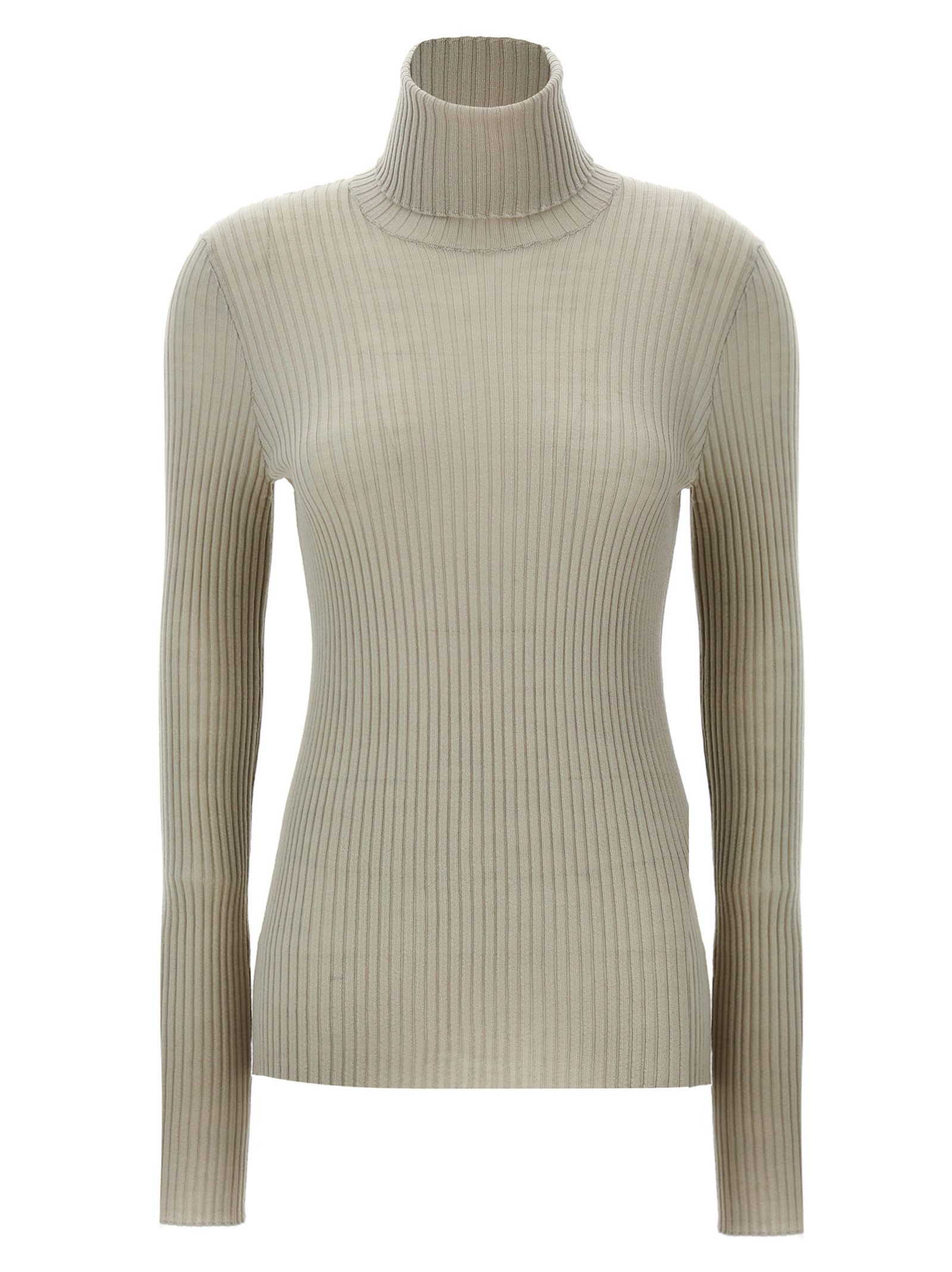 (nude) Ribbed Sweater