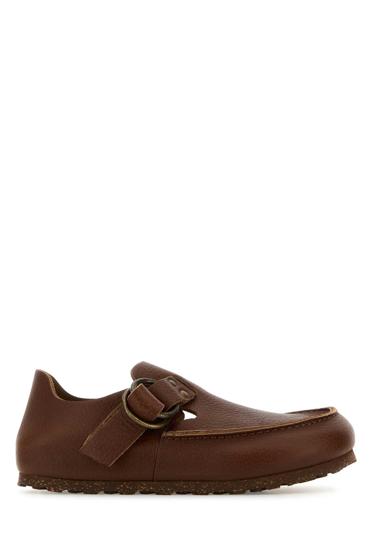 Brown Leather Birkenstock X Filson London Loafers