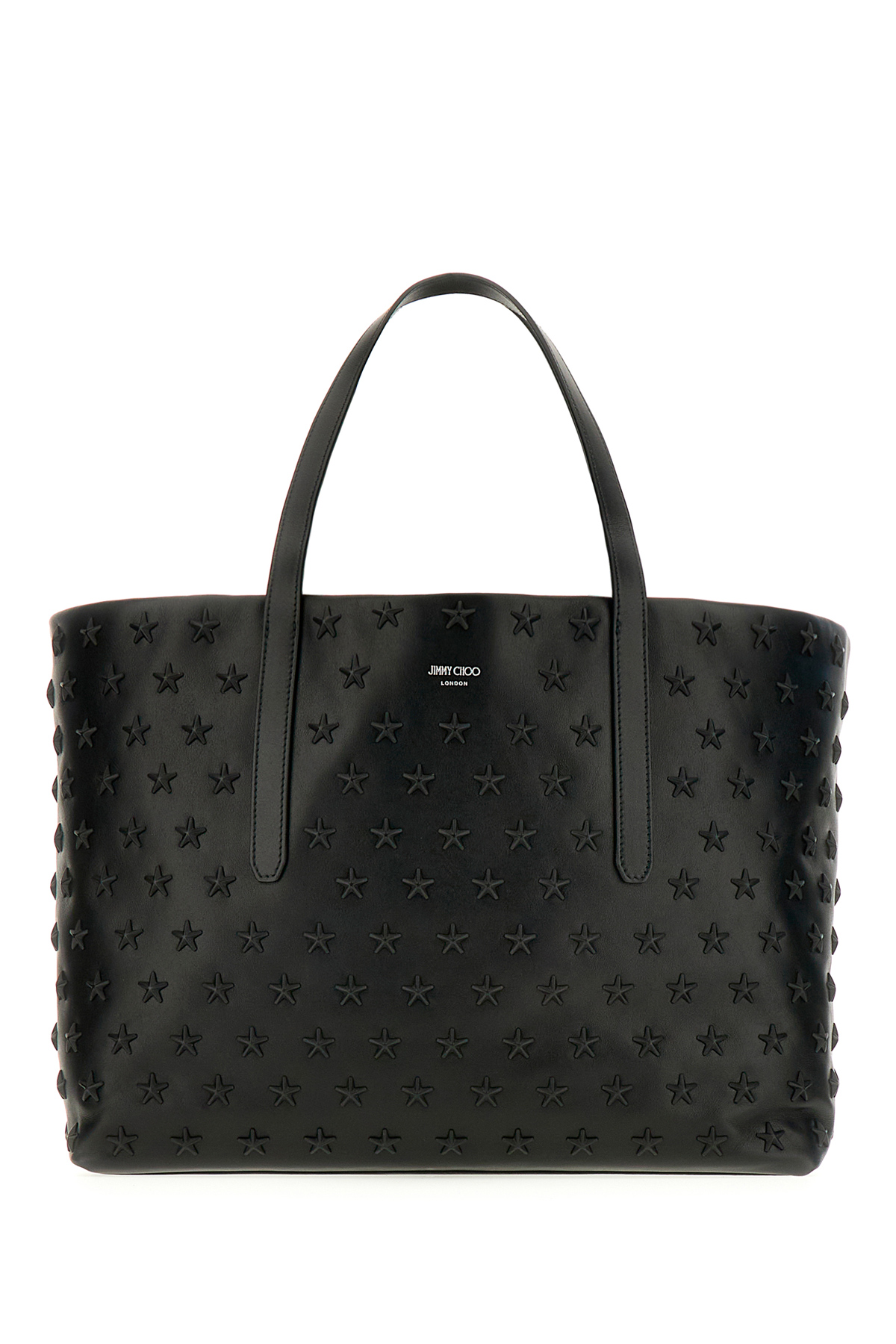 Black Leather Pimlico Shopping Bag