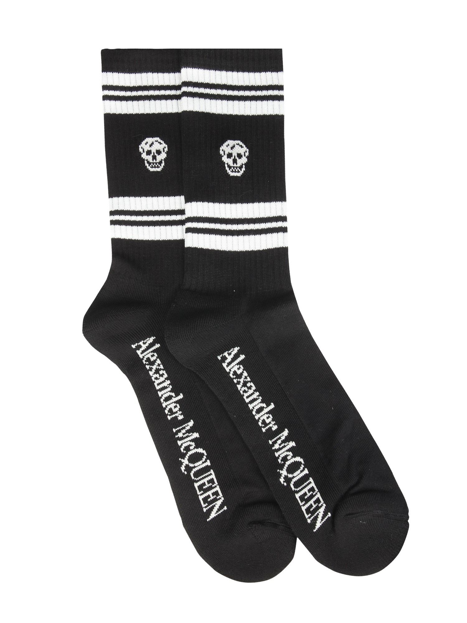 Stripe Skull Sport Socks