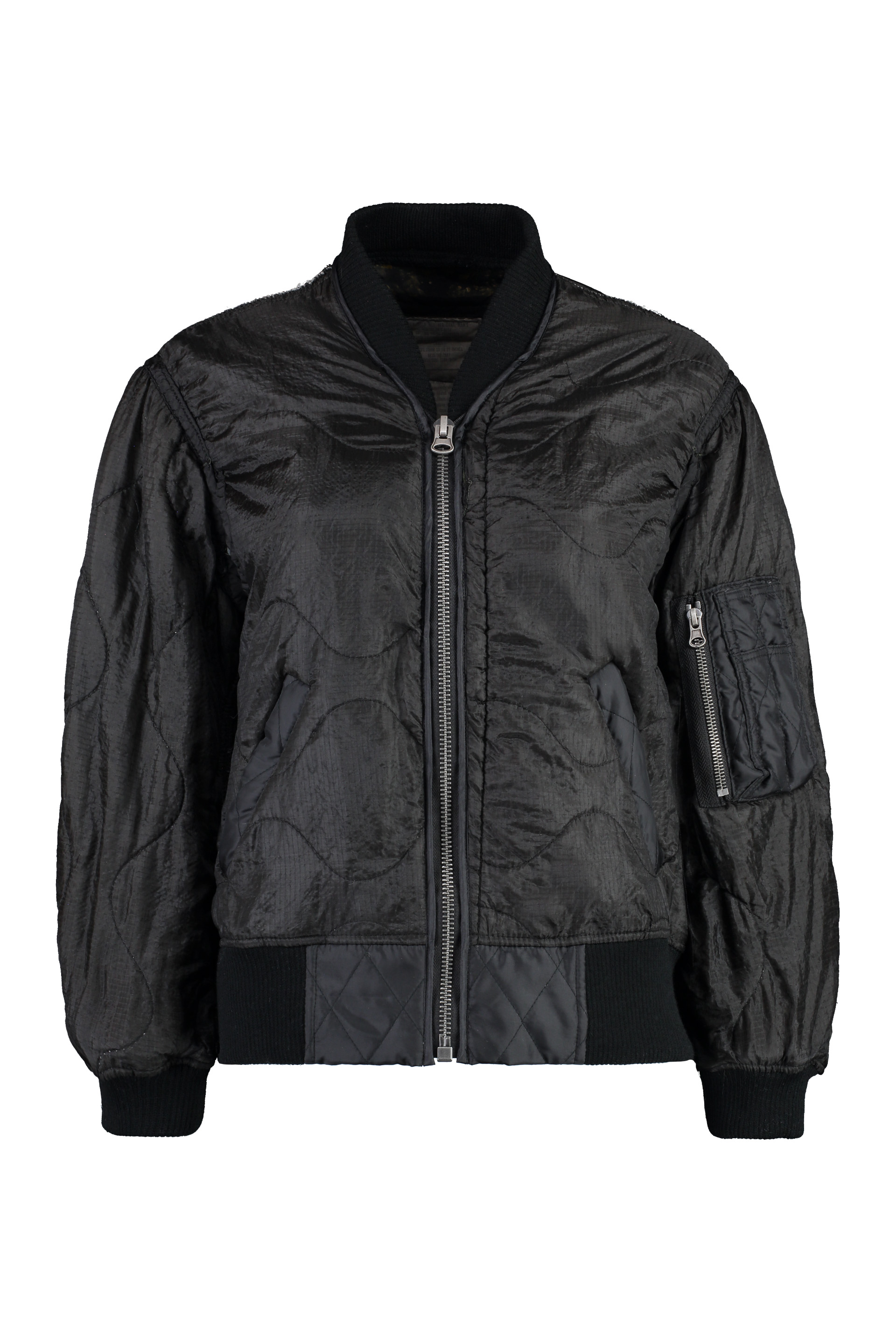 Nylon Bomber Jacket