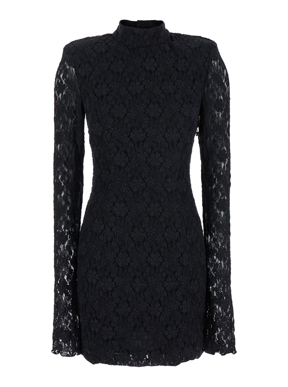 Lace Mini Ls Dress