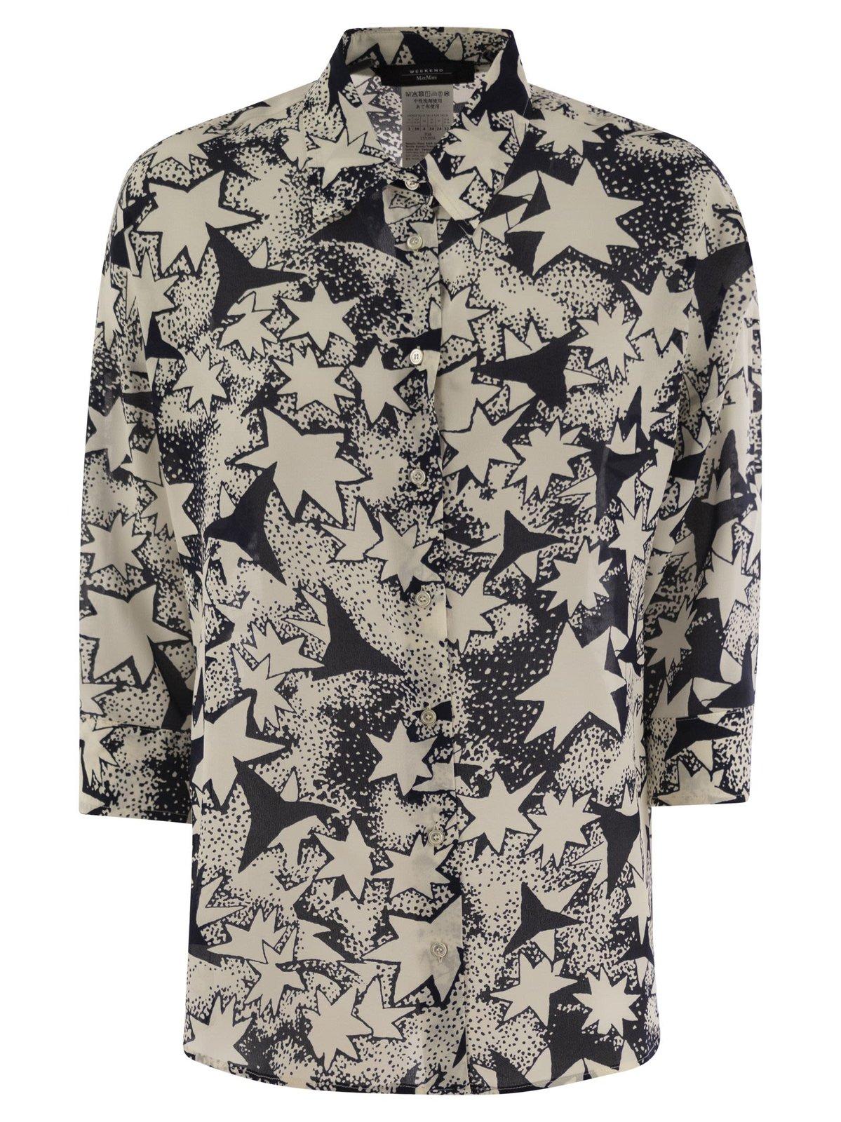 All-over Printed Long-sleeved Shirt