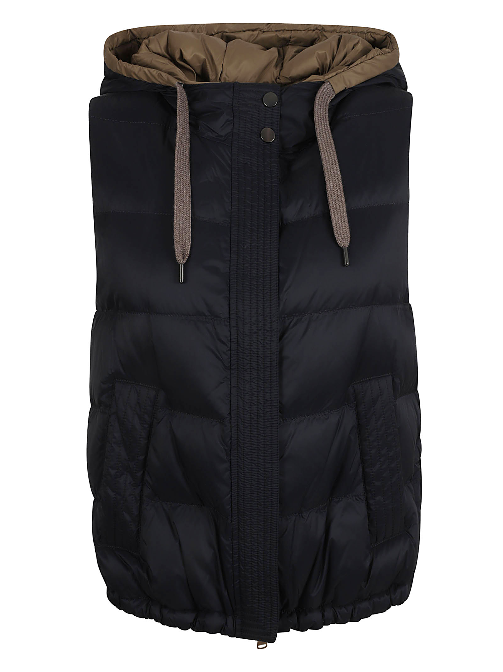 Sleeveless Padded Down Jacket