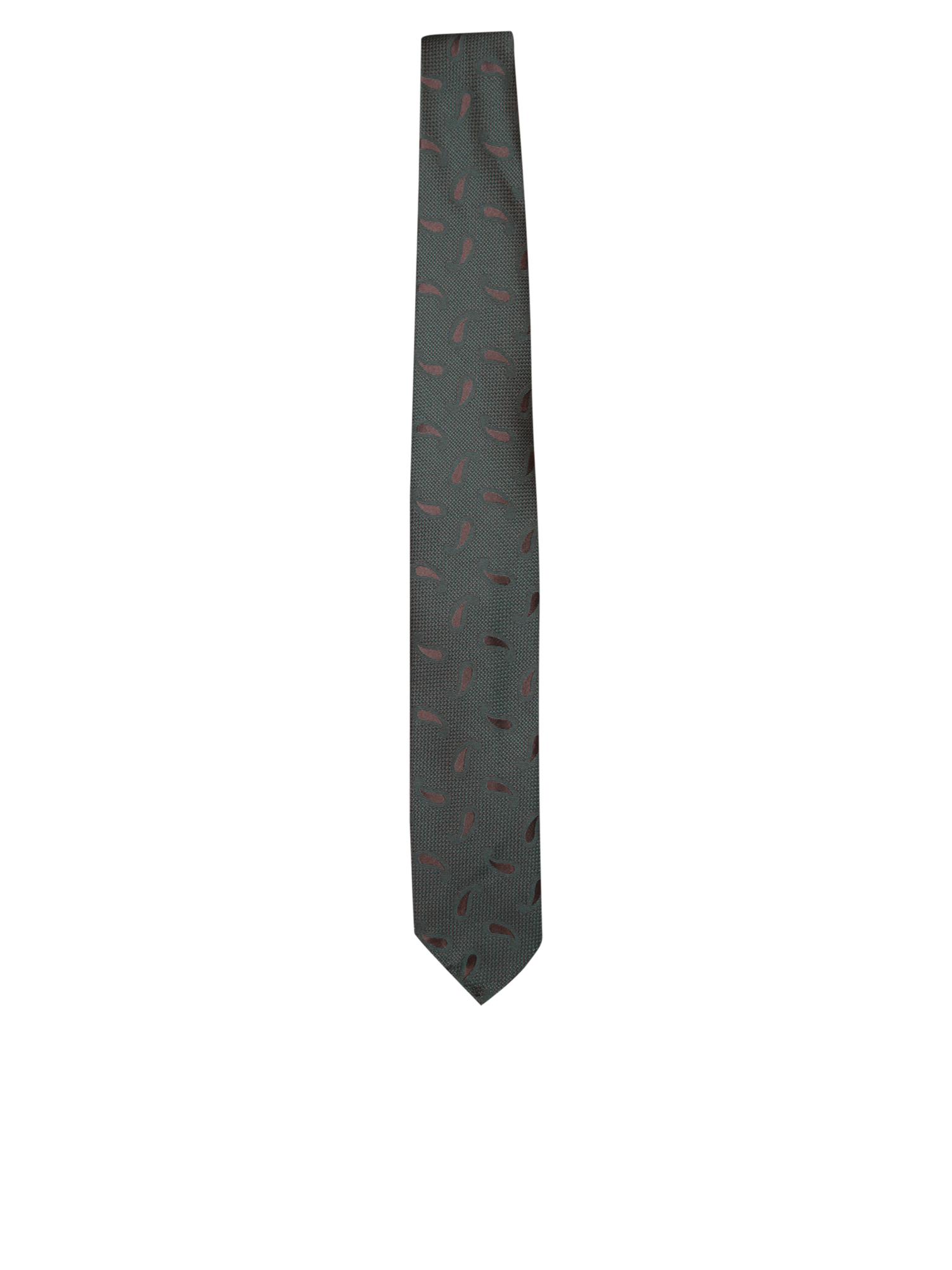 Patterned Brown Tie 7cm