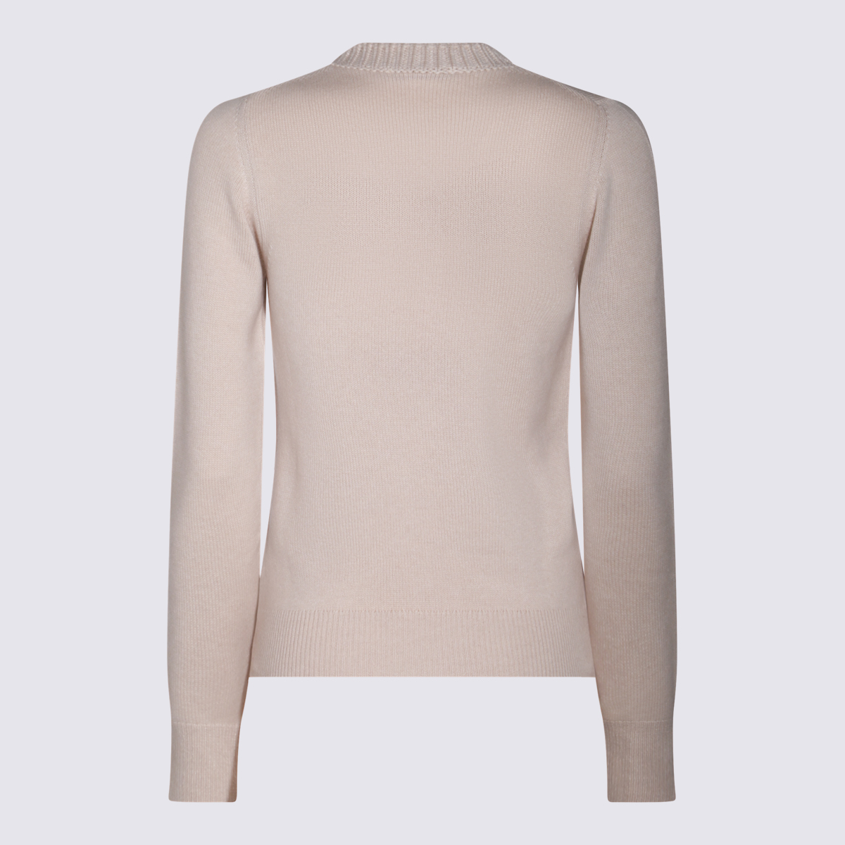 Beige Wool Knitwear