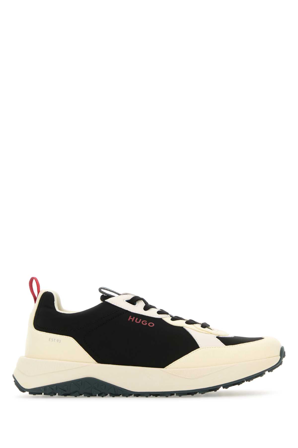 Two-tone Polyester Kane Runn Sneakers