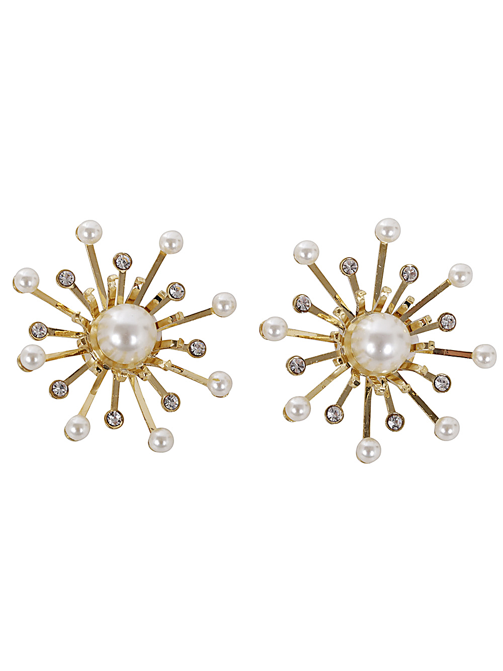 Kiku Earrings Pearl Clips