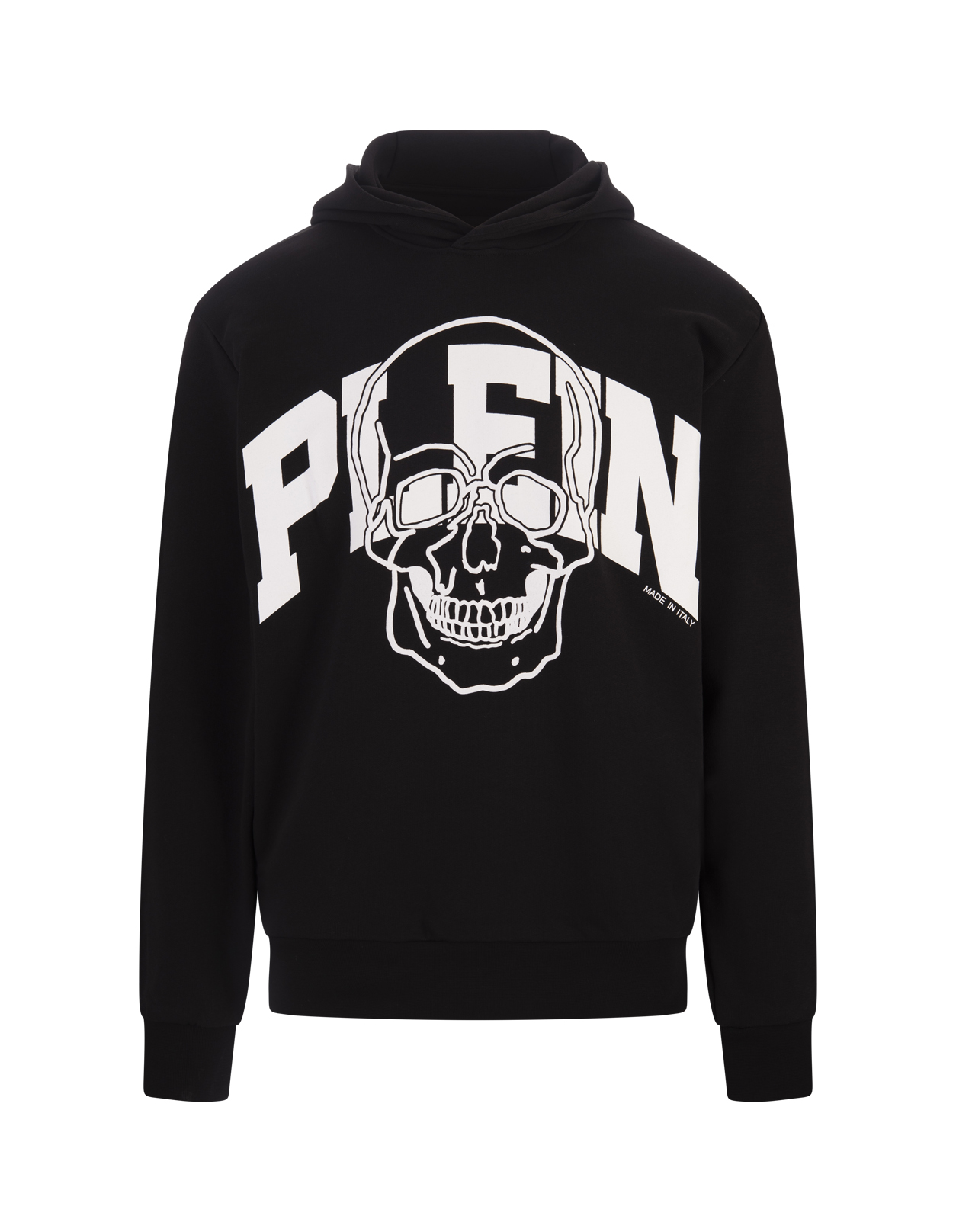 Philipp Plein Black Skull Hoodie