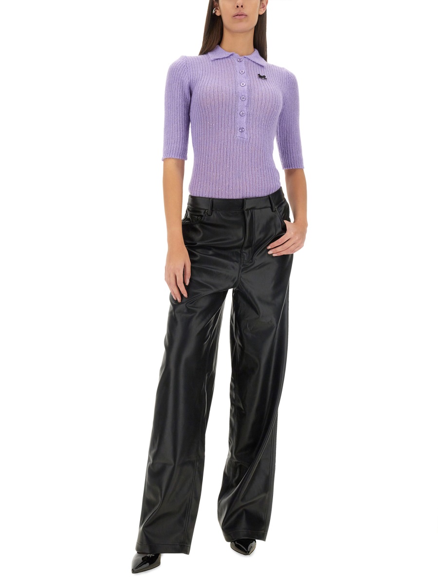 Rotate Birger Christensen Rotate Birgerchristensen Mohair Sweater In Lilac