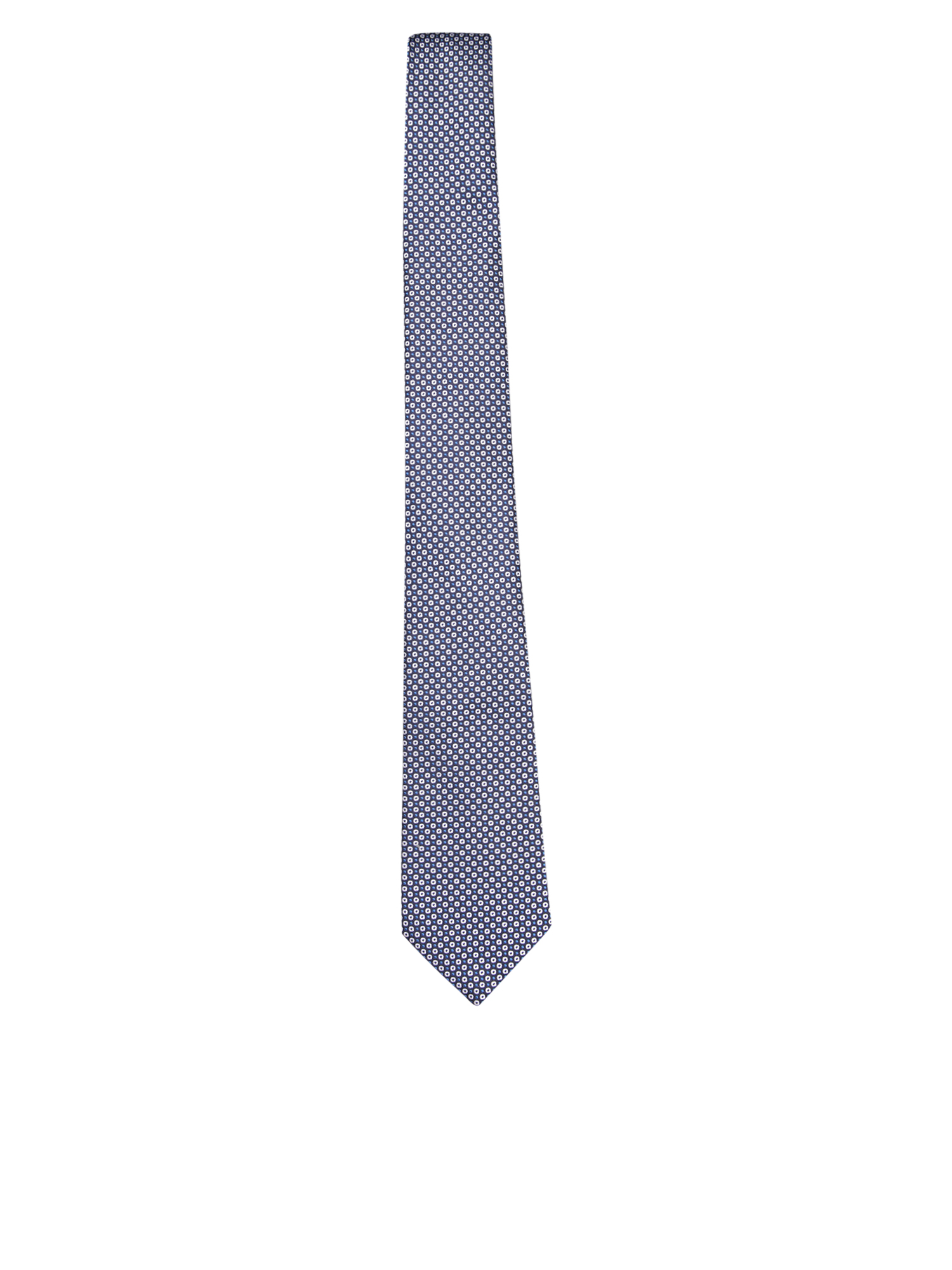 Blue Geometric Tie