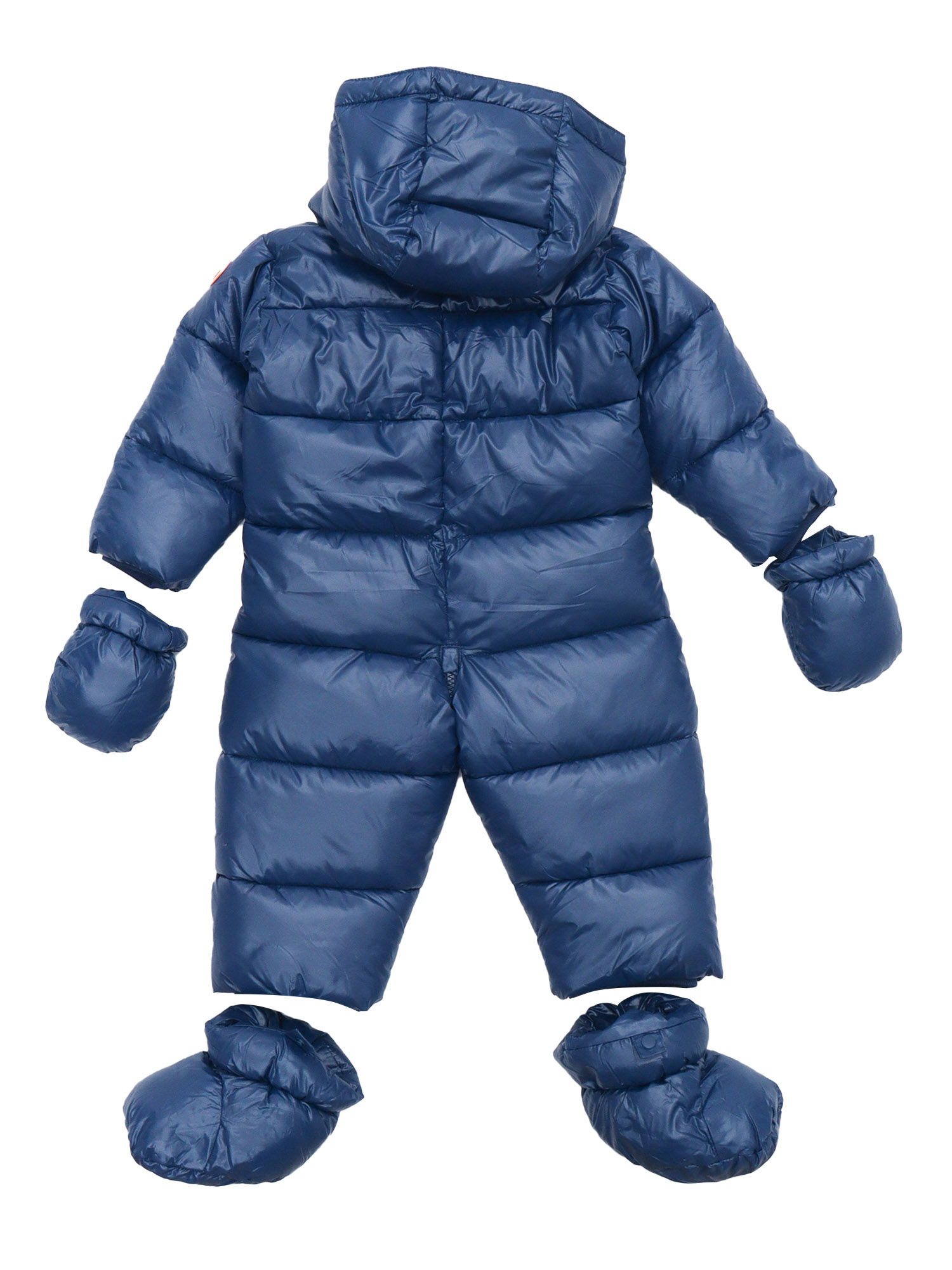 Save The Duck Shell Hooded Suit In Blue