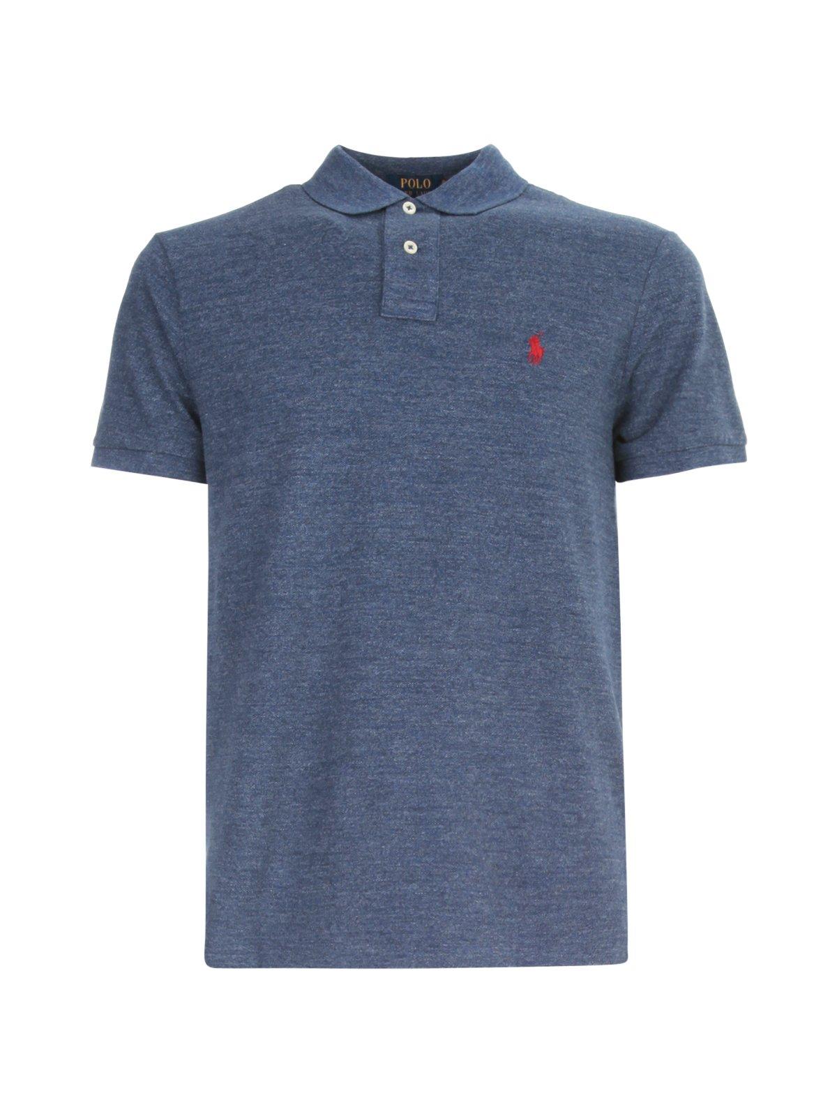 Logo Embroidered Polo Shirt