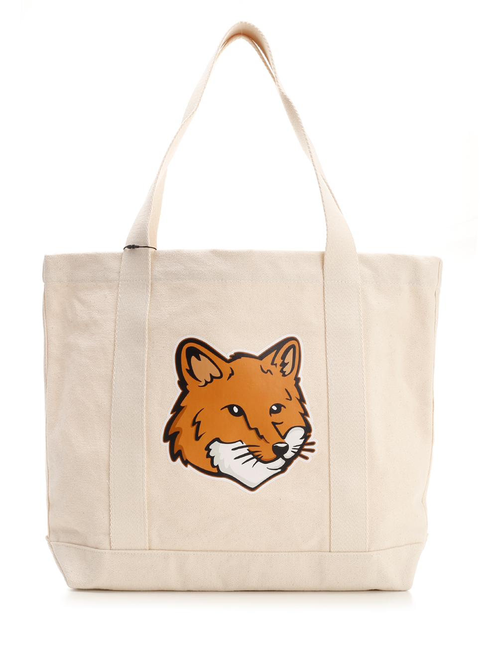 Maison Kitsuné Tote Bag In Canvas