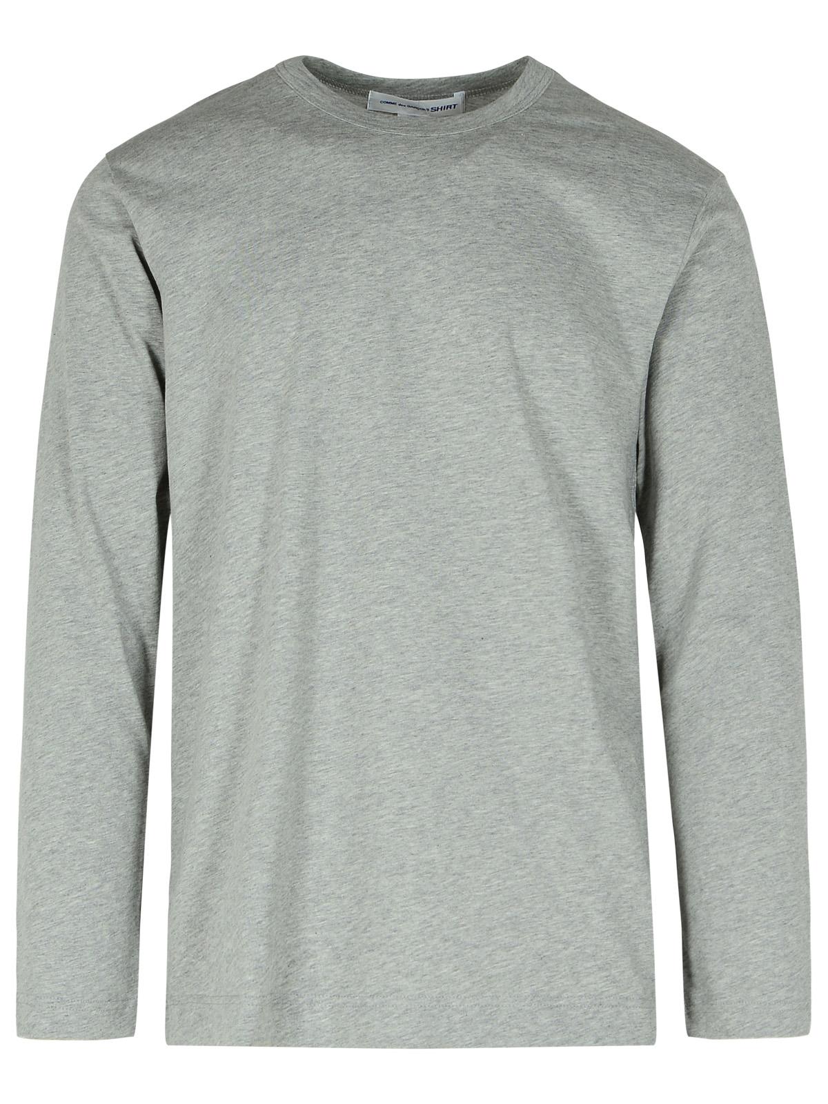 Gray Cotton T-shirt