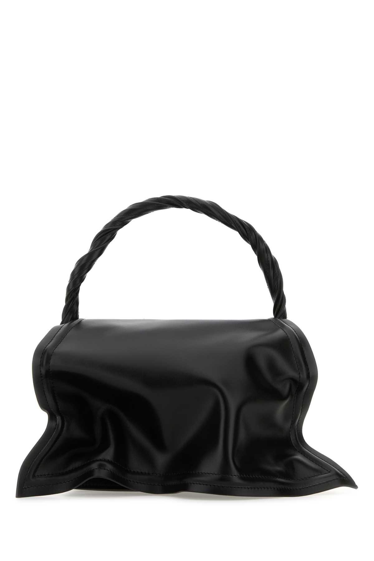 Black Leather Handbag