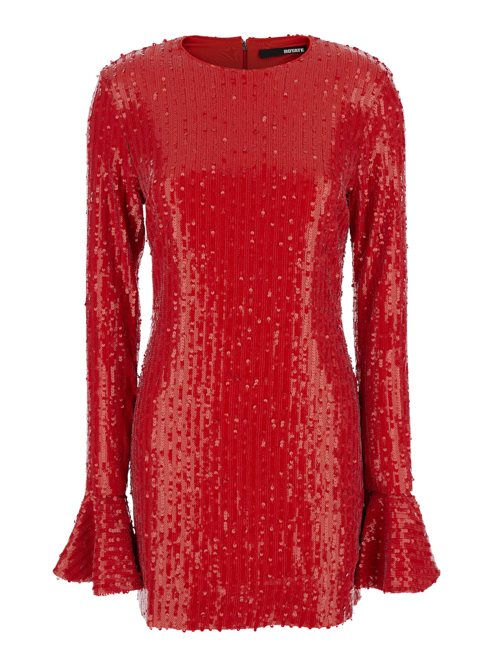 Sequins Ls Mini Dress