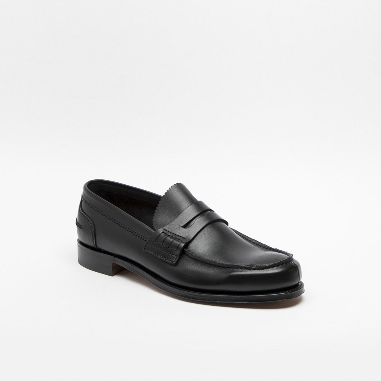 Dover Ef Black Softee Calf Penny Loafer